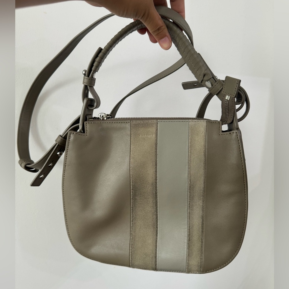 All Saints Casey Lea Hobo Crossbody Bag